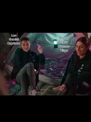 The cover image shows two young women inside a tent; one sits on a camping chair, holding a lighter toward a lit object while looking up and to the left, and the other sits to the right, looking and gesturing to the left while holding a phone. The tent is lit by interior lights.