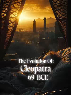 The cover image is a cinematic scene depicting an ancient setting at sunrise or sunset. Silhouettes of buildings stand in the background beneath a warm, golden sky, seen through a window or archway. In the foreground, a person lies on a bed, partially visible and out of focus, suggesting a dreamlike or introspective mood. The text overlay is in a vintage style, adding a historical context to the image