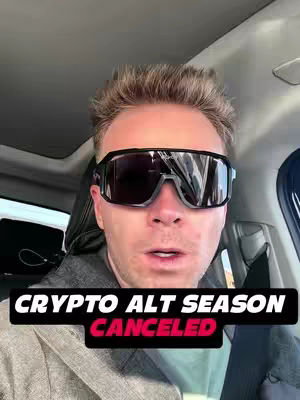 A man wearing sunglasses is in a car, with text overlaid on the bottom of the image.