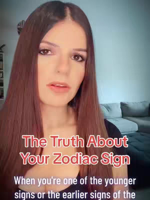 A woman with long brown hair is in the center, looking at the camera. Text overlays state the video's topic.