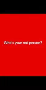 A simple image with a solid red background. White text is centered on the image, asking a question.
