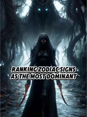 The cover image features a dark, fantasy-themed illustration. In the foreground stands a long-haired figure in black, holding two red-bladed weapons. Behind the figure is a large, ominous tree-like structure with glowing blue eyes, creating a dark and mysterious atmosphere. The layout is vertical, with the figure centered. The color palette is dominated by blacks, grays, and red, enhancing the dramatic and intense mood of the image.