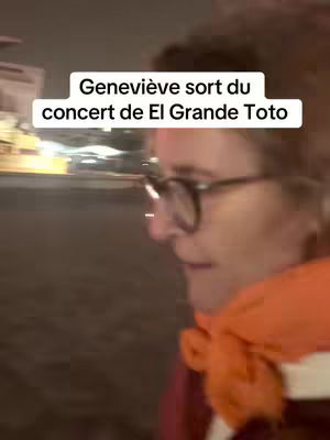 The cover image showcases a woman in profile, out walking. She wears a dark coat and eyeglasses. The background is blurred, suggesting motion, and a text overlay appears at the top.