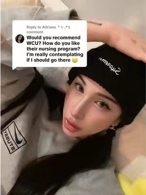 The cover photo features a selfie of a person looking at the camera. The person is wearing a black hat, a gray sweatshirt, and earrings. A text box with a question is present on the left side of the image.