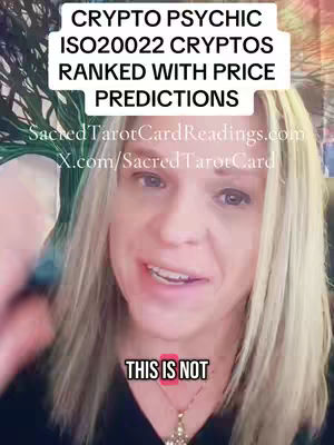 A woman with blonde hair is centered in the frame, looking directly at the camera. The background appears soft and out of focus. The top portion of the image contains overlay text with the video's title, while another text element appears near the bottom.