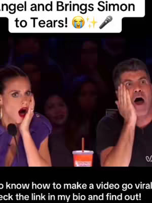 The image is a screen grab from a show such as America's Got Talent. Two judges are in shock, their mouths open wide, expressing surprise. Above them is white text indicating the video's theme.
