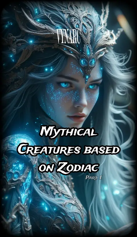 A stylized image featuring a woman with long, flowing silver hair and blue eyes. She wears a decorative headdress and a detailed, ornate garment. The image is digitally enhanced with glowing blue particles and highlights, creating a mystical and ethereal atmosphere. Text overlays are added, featuring the title and a description of the video's subject matter.