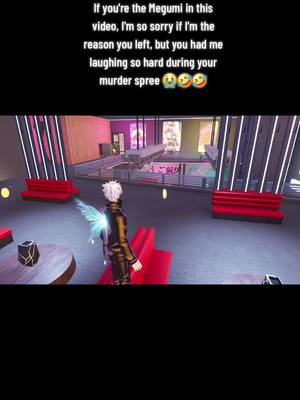 A screenshot from a video game featuring a character with white hair and angel wings standing on a red surface. Text overlay at the top.