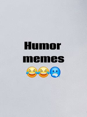 The cover image is a light gray background with the text "Humor memes" in bold black font. Below the text are three emojis: two yellow faces with tears of joy and a blue face with a cold expression.