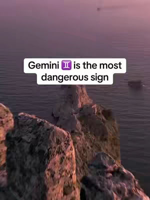 The cover image features a dramatic landscape with a rocky terrain in the foreground and a body of water under a gradient purple and blue sky. The image has an overlaid text in a white box promoting the video's content. The overall composition evokes a sense of mystery, possibly setting the stage for astrological insights or commentary.