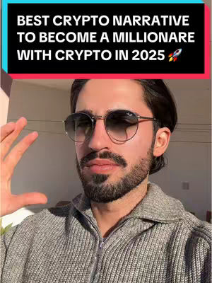 The cover image features a man with sunglasses in a bright, neutral-lit setting with text overlayed on a blue and red bar at the top. The man is fair-skinned, with dark hair and a well-groomed beard. He wears a gray sweater and is angled slightly towards the camera, with one hand raised. Behind him, a wall fades away, suggesting a well-lit interior.