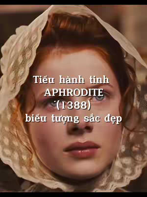 A close-up shot of a young woman with light skin, looking upwards. She has red hair and light eyes. The woman wears a white, lace-trimmed head covering. Text overlays the image, written in a light box font.