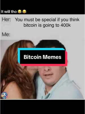 The cover image shows a meme about Bitcoin. It features two people, a woman whispering in a man's ear. A text overlay "Bitcoin Memes" is at the bottom.