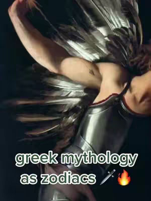 The cover image shows a person with muscular arms and a metallic chest piece, with a backdrop that is dark. The person has large, feathered wings. Floating at the bottom is text.