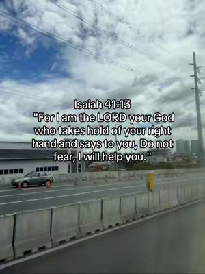The cover image shows a view from a moving vehicle, likely a car, with a highway scene in the background and text overlaid. The top part of the frame is dominated by a cloudy sky, with electrical wires stretching across. Below, the highway can be seen, with a car and some barrier walls. The tone is calm and somewhat blurred, possibly from motion or a filter, with a focus on the sky and the text overlay.
