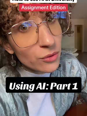 The cover image presents a close-up shot of a person wearing large, square-framed glasses. Above the subject's head is a red banner with text, and below, a black banner displays additional text. The person is facing the camera with a slightly upward gaze, and the background appears indistinct.