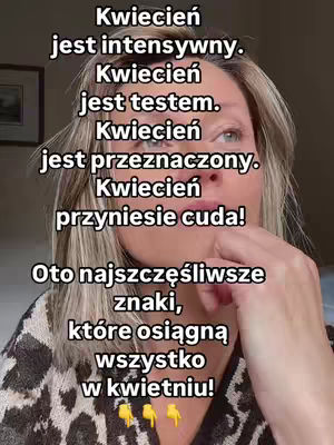 A woman with blond hair is shown from the chest up. The image is well-lit, and the woman, who has a neutral expression, has text overlayed on the image.