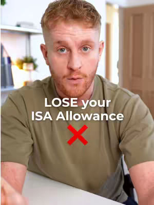 A medium shot features a man with short, styled reddish-blonde hair against a blurred background. He is wearing a light olive-colored t-shirt and is looking directly at the camera with a serious expression. White text overlays the frame, and a small red 'X' is positioned beneath the text. The lighting appears to be soft, likely from a nearby window, with the man as the central and well-lit focus.