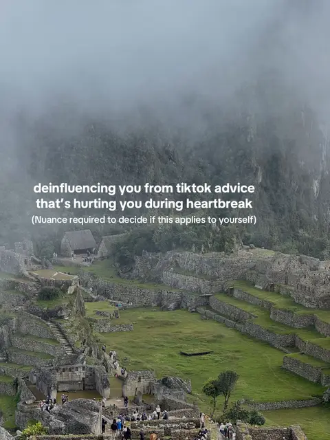 An image of the ancient Incan city Machu Picchu, built into a mountainside, is the backdrop. Overlaid on this is white text providing context for the healing-focused content.