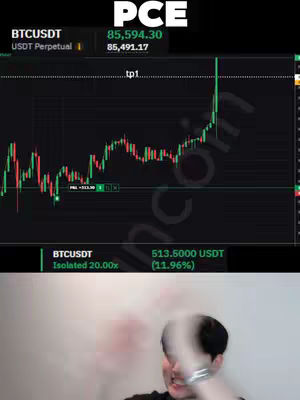 The cover image depicts a cryptocurrency trading chart with a person below looking surprised. Above is trading data for a coin that seems to be going up rapidly. A person is shown looking surprised.