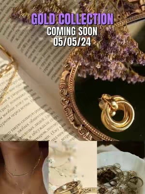 The cover image is a collage, with elements of jewelry arranged over various backgrounds. In the upper part, against a light-colored paper with Russian text, is a gold pendant that is a snake biting its tail. Above the pendant is text against a purple background. Below, a collage of jewelry adds visuals.