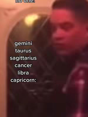 The image shows a person with text overlayed on top of them. The hook shows different zodiac signs.