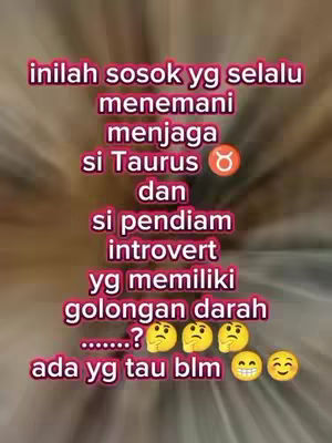 The cover image is a vertical graphic with a blurred brown gradient background. Overlaid on this are several layers of text in a bubblegum pink font, conveying a curious, slightly humorous tone. In the center rests the main text in Indonesian, related to zodiac signs, interspersed with emojis. The text is stacked vertically and appears with slight drop shadows, which is meant to be the main focus of the image.