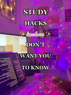 The cover image shows a desk setup with a laptop and tablet illuminated with purple and pink lights. Overlaid on the image is white text in a bold font.