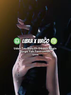The cover image features a dark, artistic shot with a focus on a person's back and arm. Water droplets are falling from something above onto the person's arm and hand, suggesting a mystical or symbolic theme. Text overlays indicate the video's theme and zodiac signs.