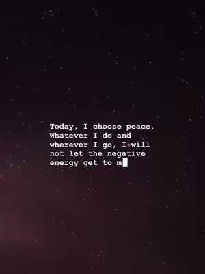 A vertical image with a dark, star-filled background. In the center is a block of white text with a motivational quote in a simple sans-serif font.
