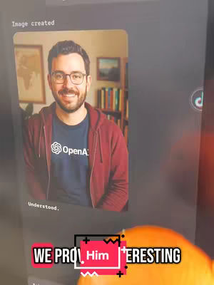 The cover image showcases a man with glasses in a framed image. Text overlayed at the bottom is designed to attract attention. The image has a dark background and a pumpkin on the bottom.