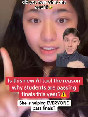 The cover image is a selfie-style shot with a woman in the foreground, her face taking up most of the frame. Overlayed on the image are text blocks in red font, a smaller inset of another person, and a speech bubble with more text. The woman is looking directly at the camera and appears to be mid-sentence in a conversational tone. The background is blurred, likely a room interior. The overall composition uses a mix of text and faces, framed as a reaction video or educational guide.