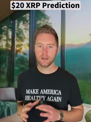 A man is standing in front of a window in a home. He is wearing a black shirt with the words 'MAKE AMERICA HEALTHY AGAIN' printed on it.