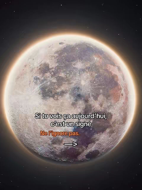 The cover image features a large, detailed depiction of the moon set against a dark, starry background. Text overlays are positioned over the moon, conveying a message. The composition is simple, focusing on the celestial body and text.