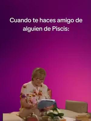 The cover image shows a scene with a woman seated, appearing to be in a bedroom setting. The background gradient shifts from pink to purple. The woman is wearing eyeglasses and a floral-patterned shirt, looking down as if reading papers or a book in her hands. The overall composition is simple, with a clear focus on the central figure and the text overlay.