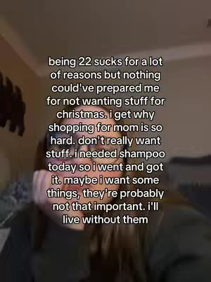 The cover image features a selfie with a woman in front of a neutral background. Text overlay is prominent, with the creator's face partially visible, and the general aesthetic suggests a casual, personal video.