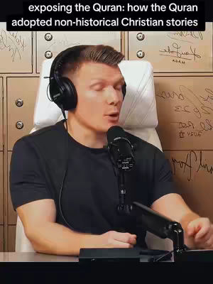 The cover image features a man in a black shirt, facing the camera and speaking into a microphone. He has short brown hair and is wearing headphones. The background is composed of rectangles that appear to have handwritten notes on them. Text overlays on the top indicate the video's subject.
