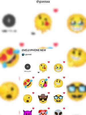 The cover image features a blurred background with various emoji stickers arranged in the foreground. The stickers have different expressions and are presented on a white background .The overall composition is bright and playful.