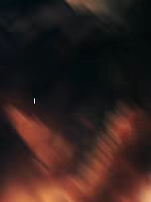 The cover image is abstract, featuring blurred streaks of red and orange hues against a dark background. The composition is dynamic and suggestive, with the colors blending and flowing in diagonal patterns. There is a white vertical line in the center of the image.