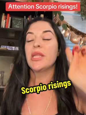A woman with black hair and fair skin looks at the camera with her eyes closed. Text overlays appear on the image, with more text in the top right corner.