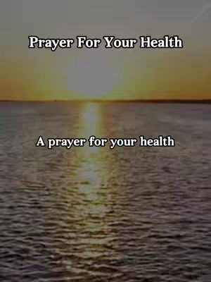 The image showcases a stunning sunset over a tranquil body of water. The sky transitions from shades of yellow and orange near the horizon to a clear, soft gradient above. The water reflects the light, creating a shimmering effect. Overlaid on this serene backdrop are two lines of text, clearly visible against the bright sky.