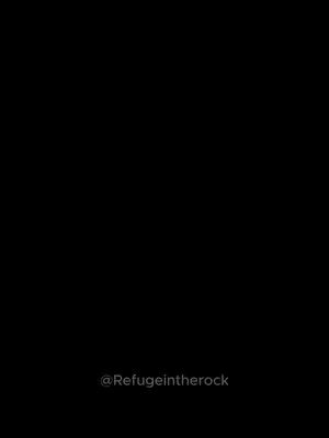 The image is completely black with a watermark that reads '@RefugeIntherock' in the bottom right corner.