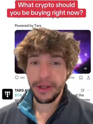 A man with brown curly hair is centered in the video, looking directly at the camera. Above him is a red bar with white text. A screen displaying a video preview is in the background. The man is wearing a dark gray coat.