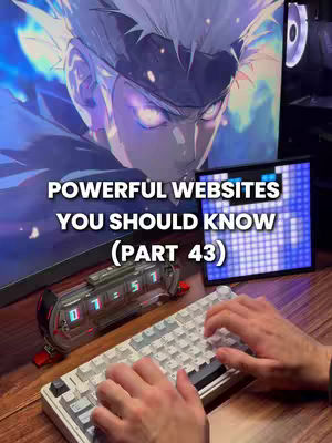 The cover image shows a desktop setup, including a white mechanical keyboard, a clock, and a screen displaying text over an anime-style character. The foreground features hands typing on the keyboard. The background has a computer screen and additional screens.