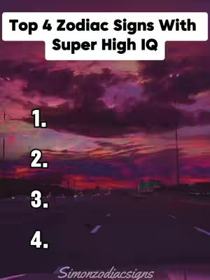 The cover image shows a road at dusk. The sky is filled with shades of purple and pink, suggesting a sunset or sunrise. At the top, there is a white box with black text overlayed. Below are numbers from one to four. At the bottom is a signature or a brand name.