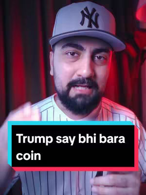 A man wearing a gray baseball cap and a striped shirt looks directly at the camera. The background blurred with red lighting. Text overlay is placed at the bottom.