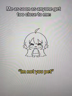 The image features a cartoon drawing of a character with long hair, drawn in black and white on a light gray background. The character is in centered in image, and the hook text is written in a bold, yellow font set against an off-white backdrop near the bottom of the image.