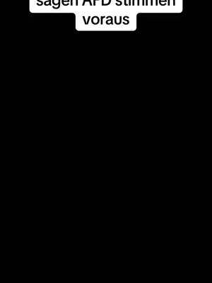 A plain black background with two white text boxes. The top box contains text in German, and the bottom box shows the word 'voraus'.