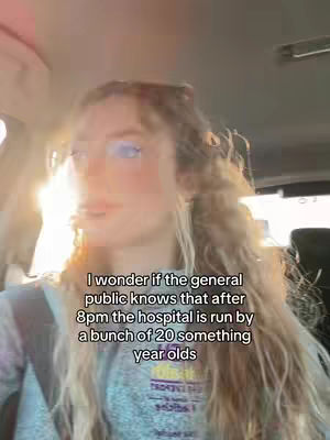 The cover image shows a young woman with long, wavy blonde hair in the front seat of a car. She is facing the camera, and the background is blurred with a burst of sunlight, typical of a selfie taken in a car. Text is overlaid on the image.