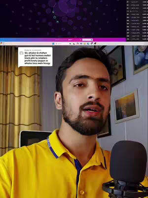 The cover image features a man in a yellow shirt speaking into a microphone. Behind him, a portion of a website on a laptop screen is visible, a comment box from the website is shown floating in the middle of the scene on the left. The background includes curtains and framed pictures. The overall composition focuses on the man, with the website detail providing context.